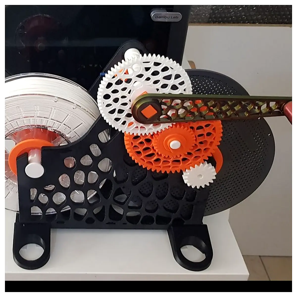 Cell Spool Winder Wire Spooling Machine Parts Spinning Accessories Fiber Handling Tool Yarn Wrapping Device Textile Equipment