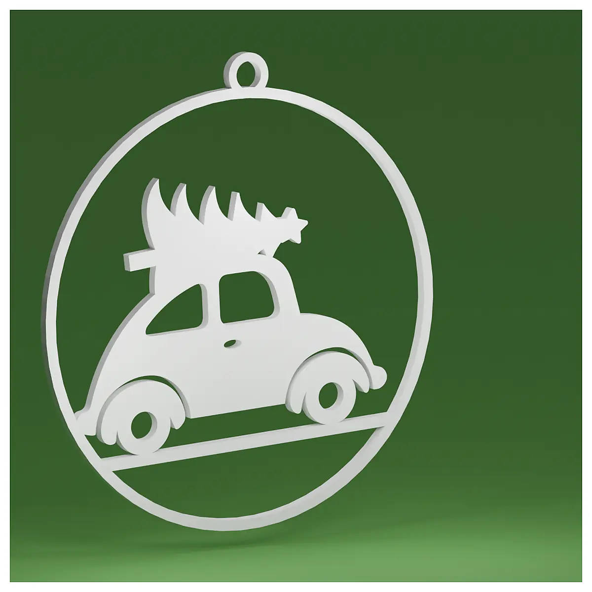 Retro Car Christmas Ornament Christmas Tree Decorations Festive Car Decor Xmas Ball Ornament Auto Holiday Accessory Christmas Decoration Parts