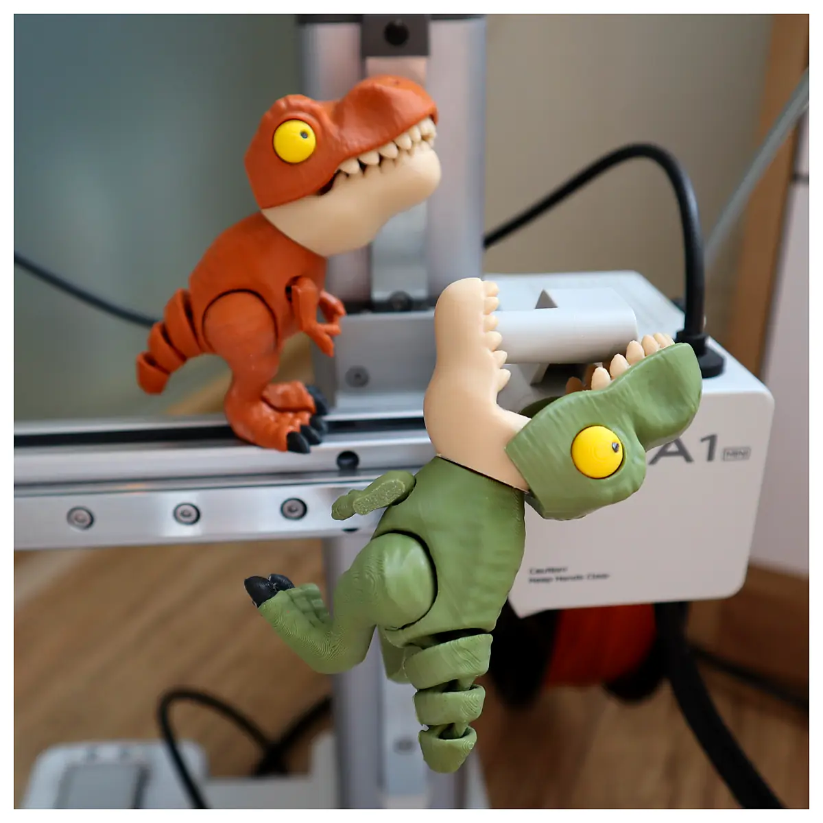 3D Printer Bite Tyrannosaurus Rex Multi Part Model Parts Accessories Components