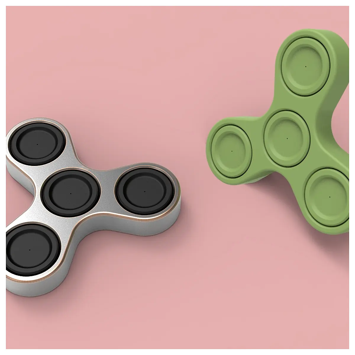 Finger Spin V1 Print No Bearing Toy Puzzle Toy Spin Toy Trick Toy
