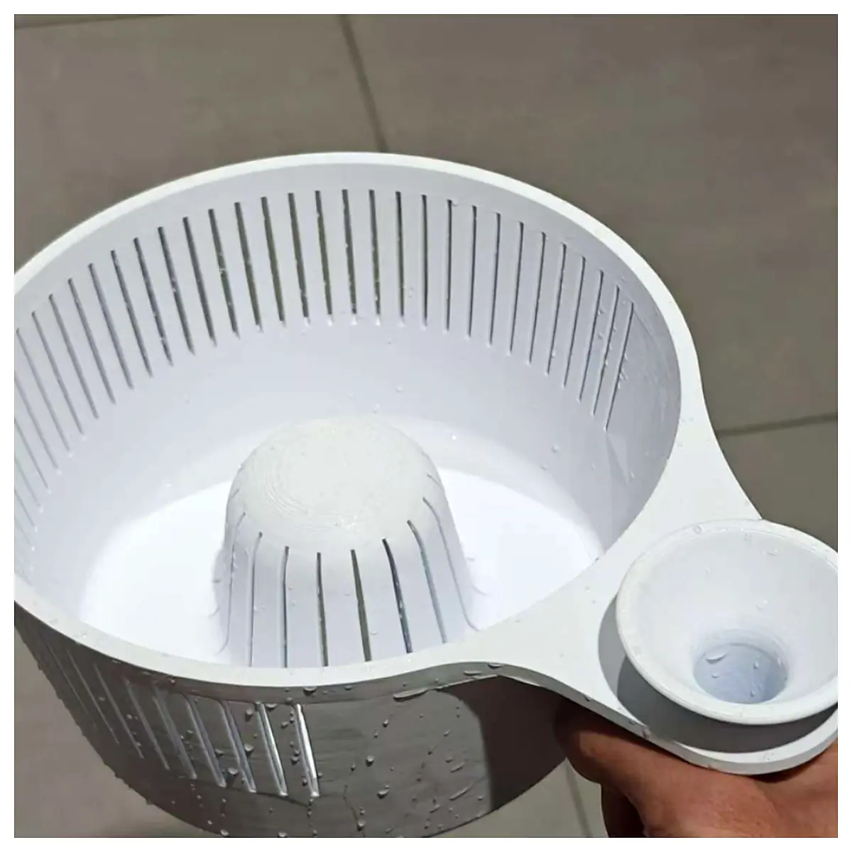 Automatic Washing Basket Water Sprayer Kitchen Utensil Accessories Smart Wash Basket Quick Cleaning Fruit Vegetable Prep