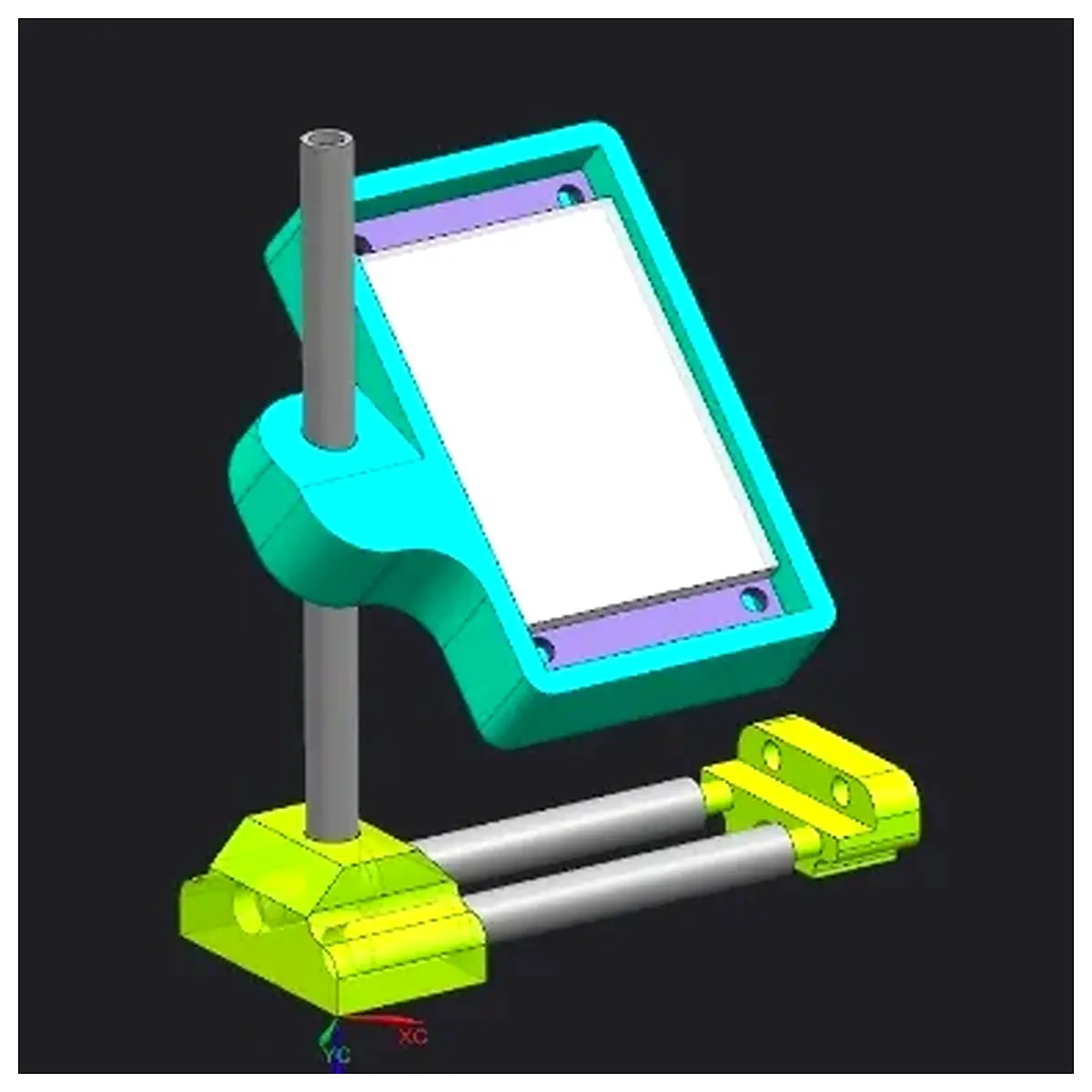 Arduino Display Case Compatible with ST7735 Module Screen Housing Electronics Parts Accessories