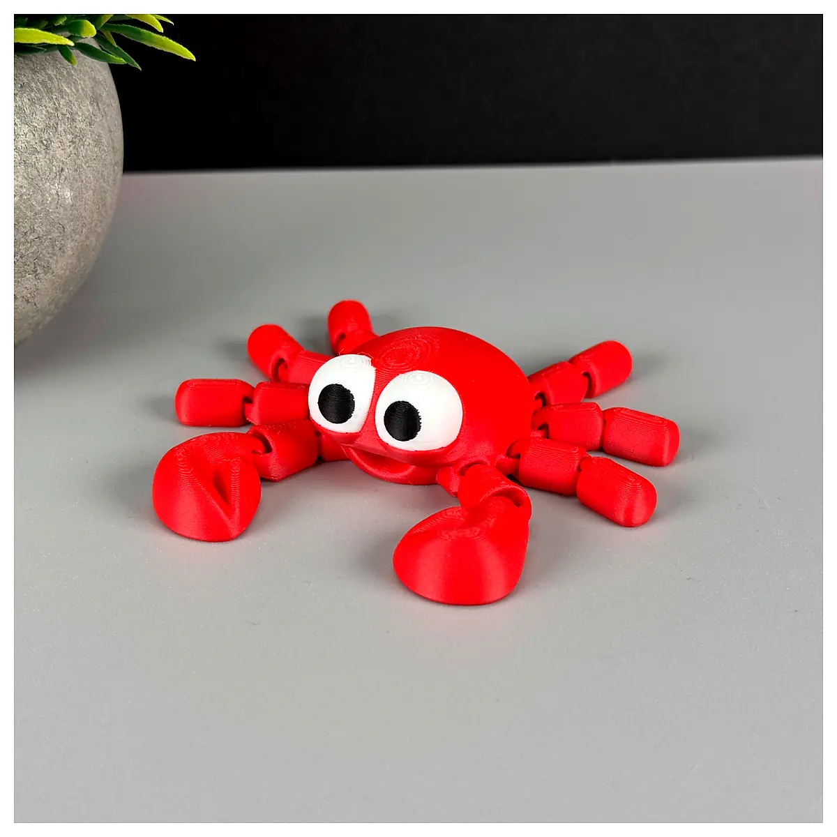 Moving Cute Crab Model Toy Realistic Crawling Animal Figure Collection Desktop Decoration Creative Gift Crab Toys