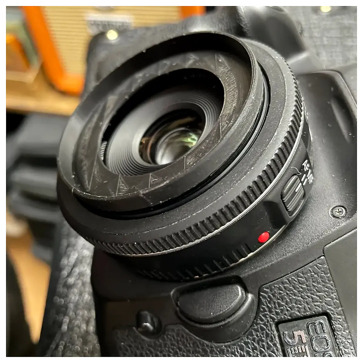 ES 52 Lens Cap Protection 40mm F28 Lens Cover Accessory Photography