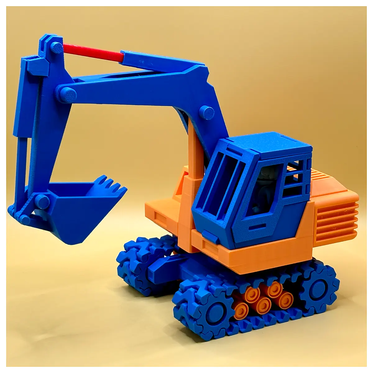 Excavator Assembly Toy Model Excavator Parts Excavator Repair Fun Construction Vehicle