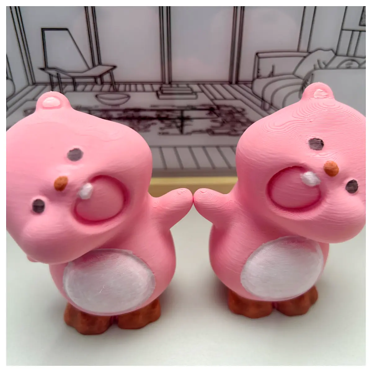 Loopy Little Beaver Doll Accessories Replacement Parts Kids Toy Repair Parts Doll Pieces