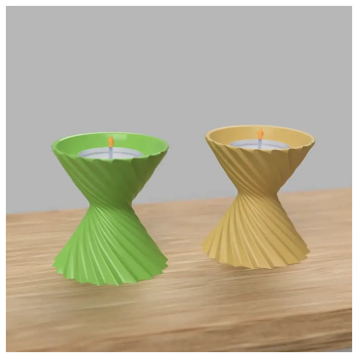 Tea Holder Tabletop Decoration Candle Holder Display Creative Home Gift Festival Ornament Candle Support Decorative Accessory