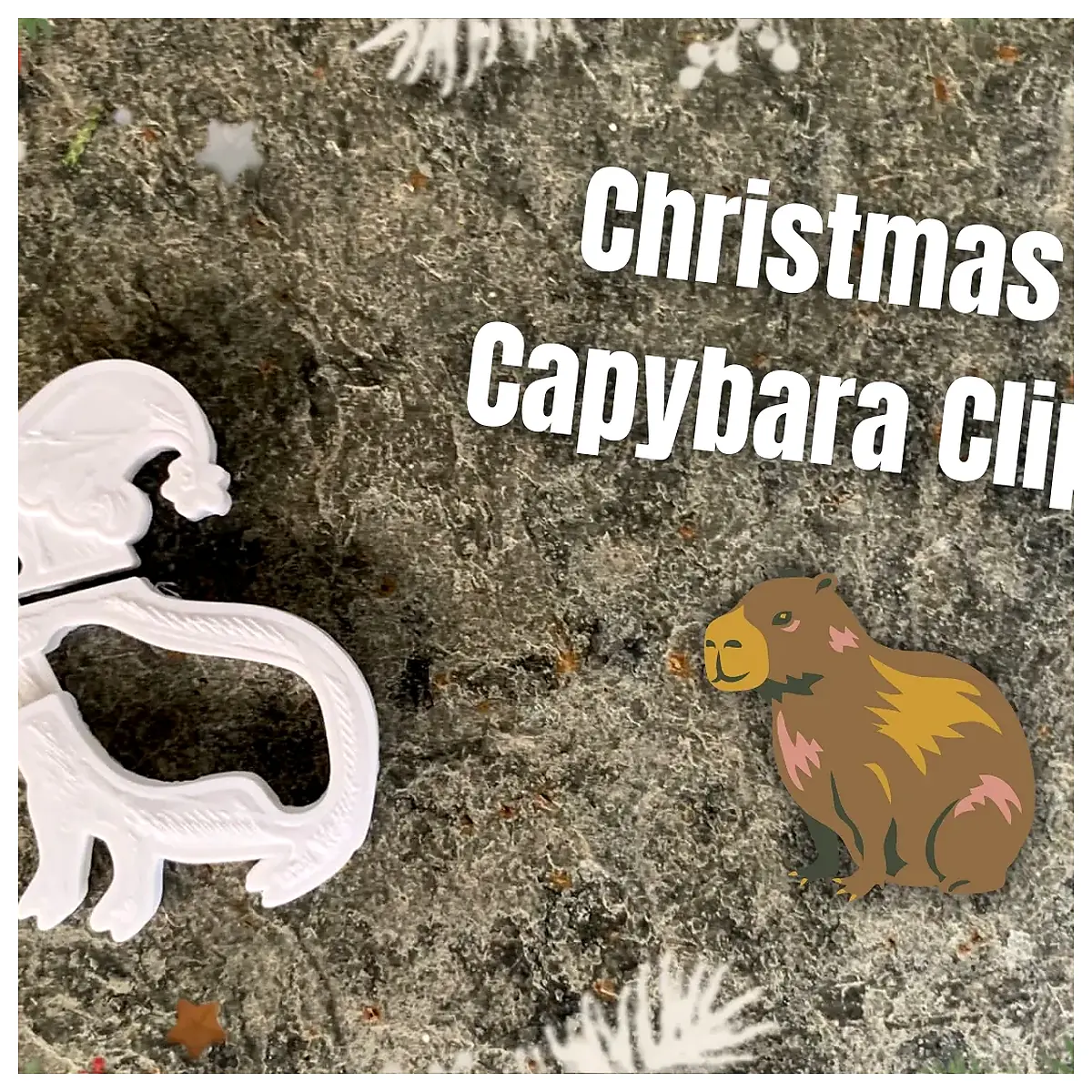 Christmas Tree Decoration Christmas Animal Resin Figurine Water Buffalo Toy Festive Gift Christmas Accessories