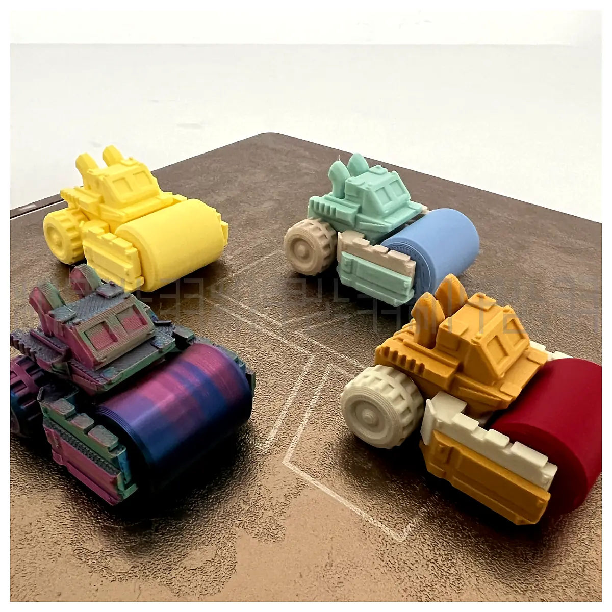 Thirty Five Kuo Type Engineering Roller Arm Machine Road Compactor Construction Vehicle Assembly Parts Accessories