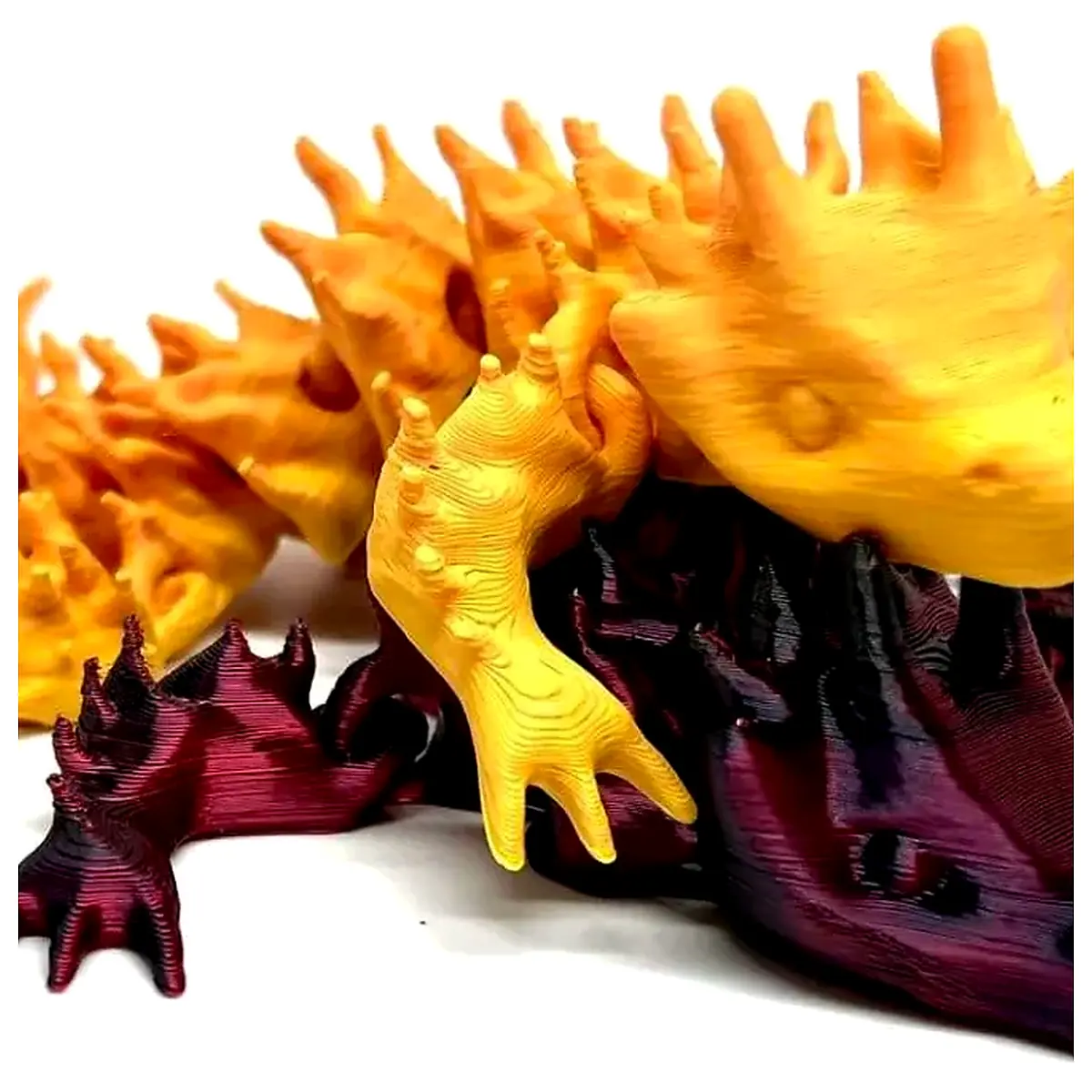Mini Dragon Baby 3D Printer Kids Toy Creative DIY Model Parts Printing Accessories