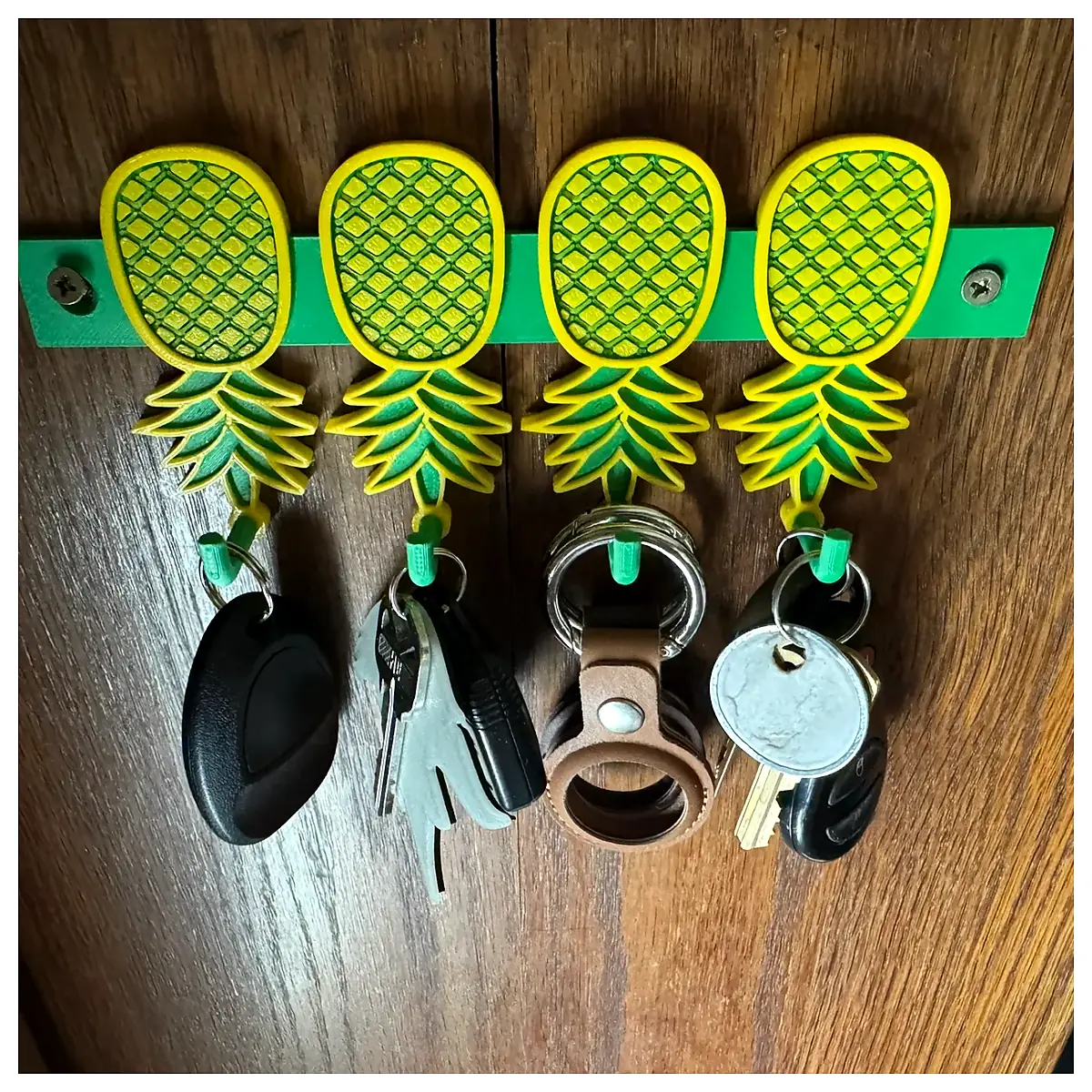 Inverted Pineapple Key Hook DIY Crafting Parts Accessories Repair Decoration