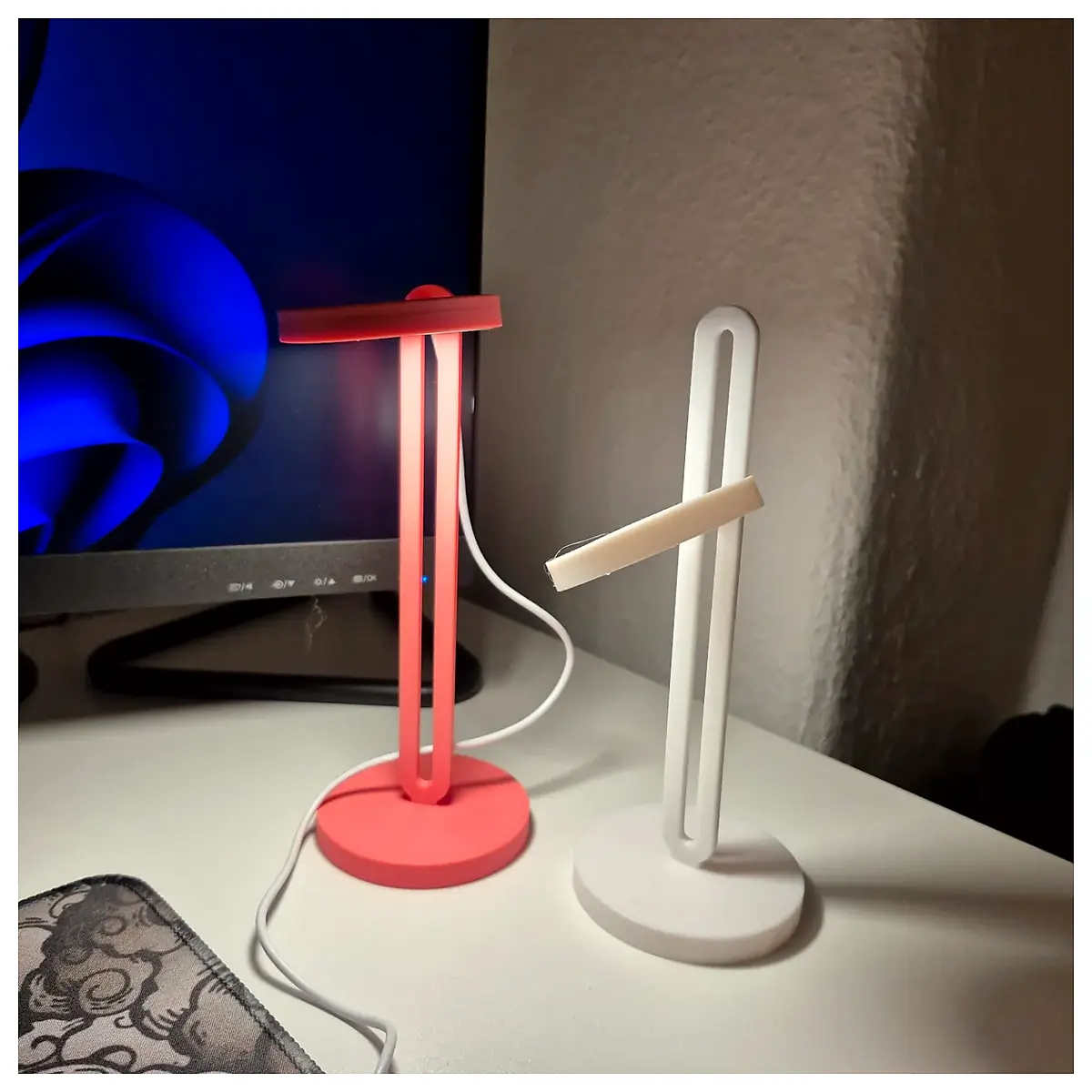 Minimalist Desk Simple Study Bedroom Floor Creative Lighting Fixture Modern Decorative Minimalist