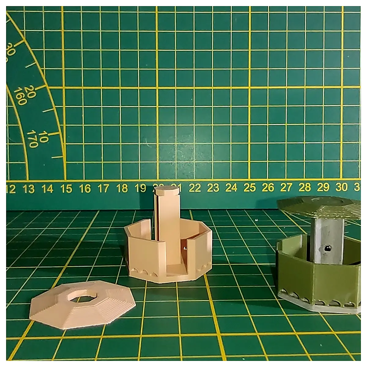 HO Scale Public Toilet Urinal Water Closet Model Bathroom Fixture Model Architectural Model Landscape Model Interior Design Accessories