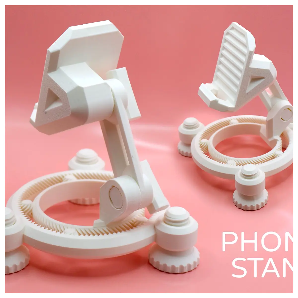 360 Rotating Phone Stand Phone Holder Cell Phone Clip Desktop Stand Mobile Stabilizer 3D Planetary Support Phone Accessories