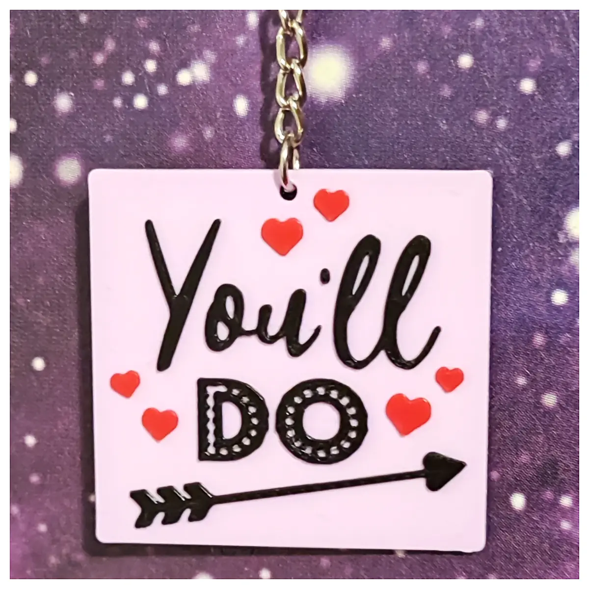 Couple Keychain You Are Awesome Romantic Gift Anniversary Present Decoration Keychain Accessory