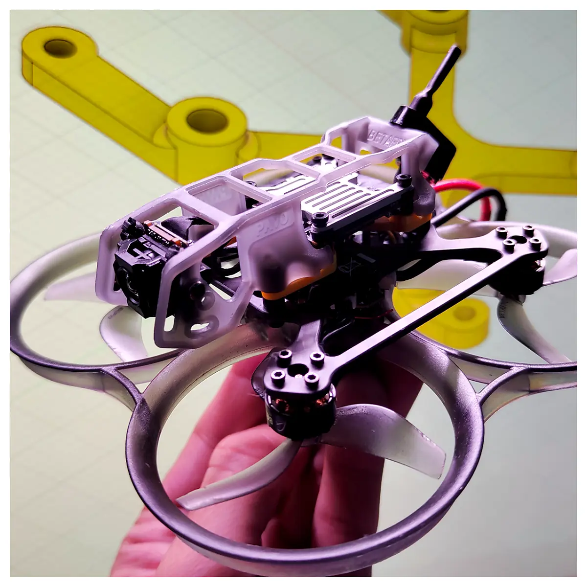 FPV Drone Parts Pavo20 Pro Adapter Lens Mount Stabilized Flight Lens Mount Remote Control Accessories