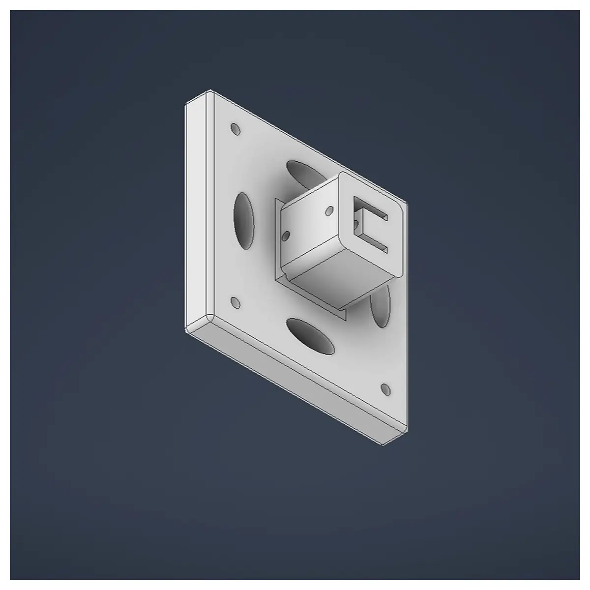 AD80HW Monitor Mount 75x75 VESA Wall Bracket Screen Support Desk Stand TV Mount Compatibility