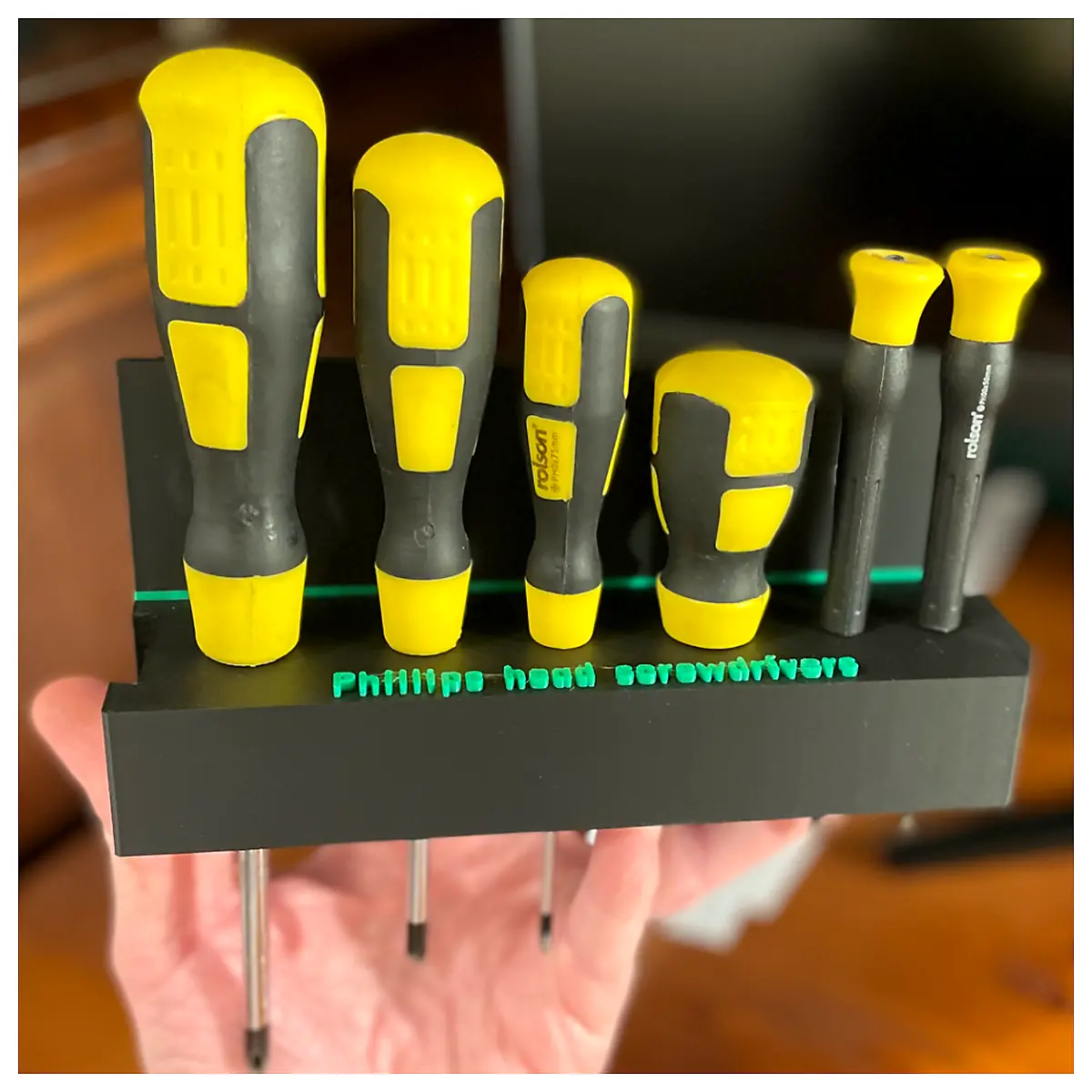 Screw Driver Holder SS System Organizer Tool Storage Accessory Repair Parts Organizer Assembly Maintenance Tools