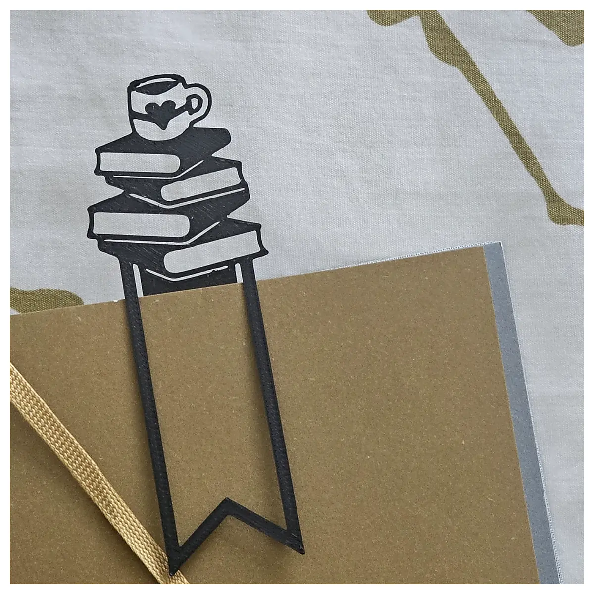 Coffee Bookmark Reading Bookmark Comfortable Bookmark Paper Book Companion Book Accessories Book Decoration Gift