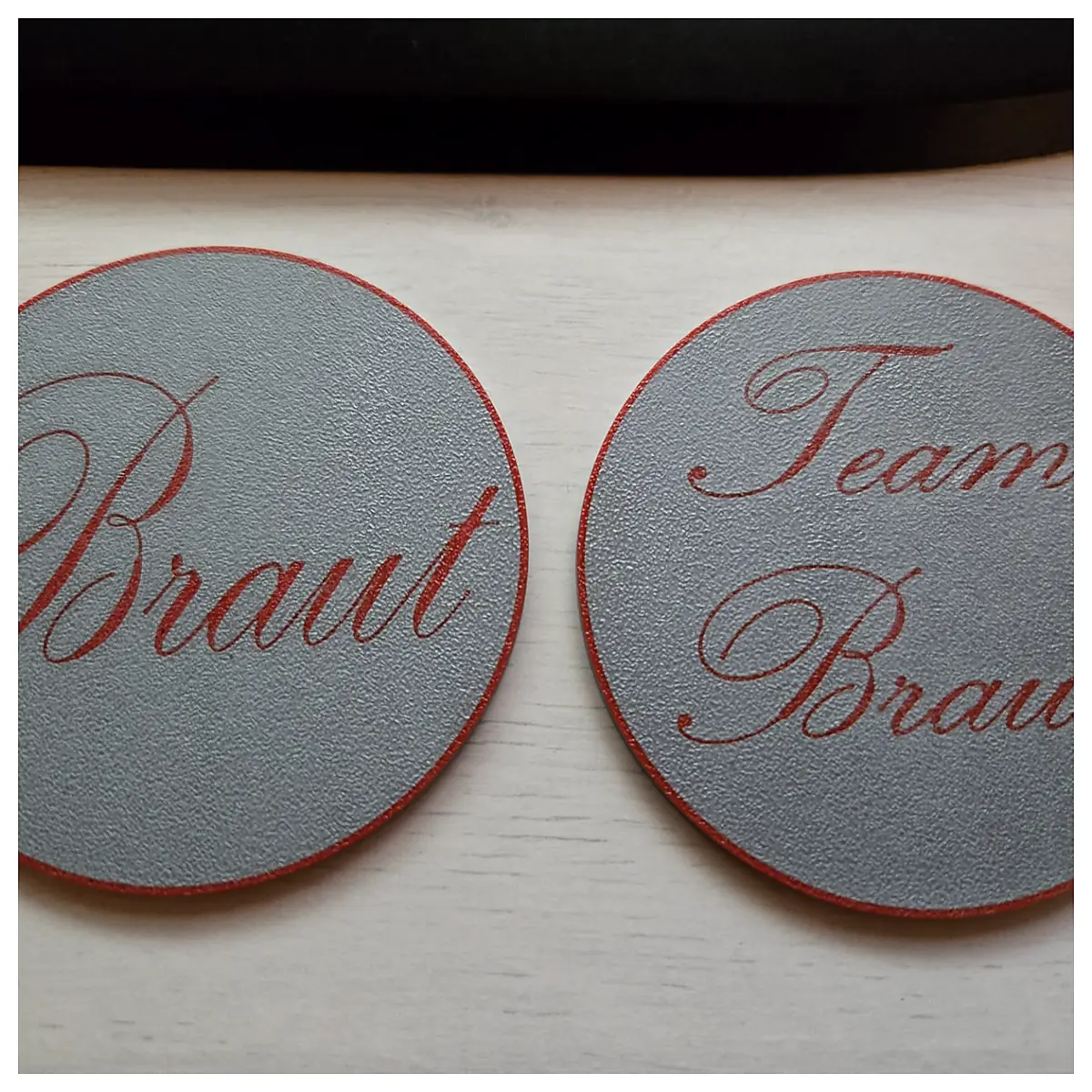Bridal Party Drink Mats Wedding Table Mats Party Cup Mats Dessert Mats Wedding Decoration bridesmaid gifts