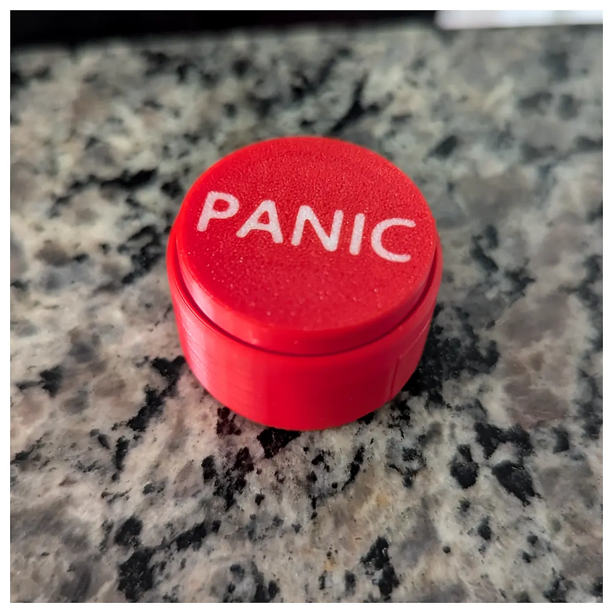 Panic Button Clicker Trigger Emergency Signal Device Alert Responder Quick Response Safety