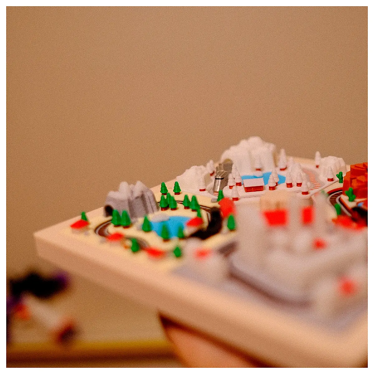 Mini Train Tray Manual Power Unit Toy Train Accessories Track Model Accessories Toy Train Parts Track Model Parts