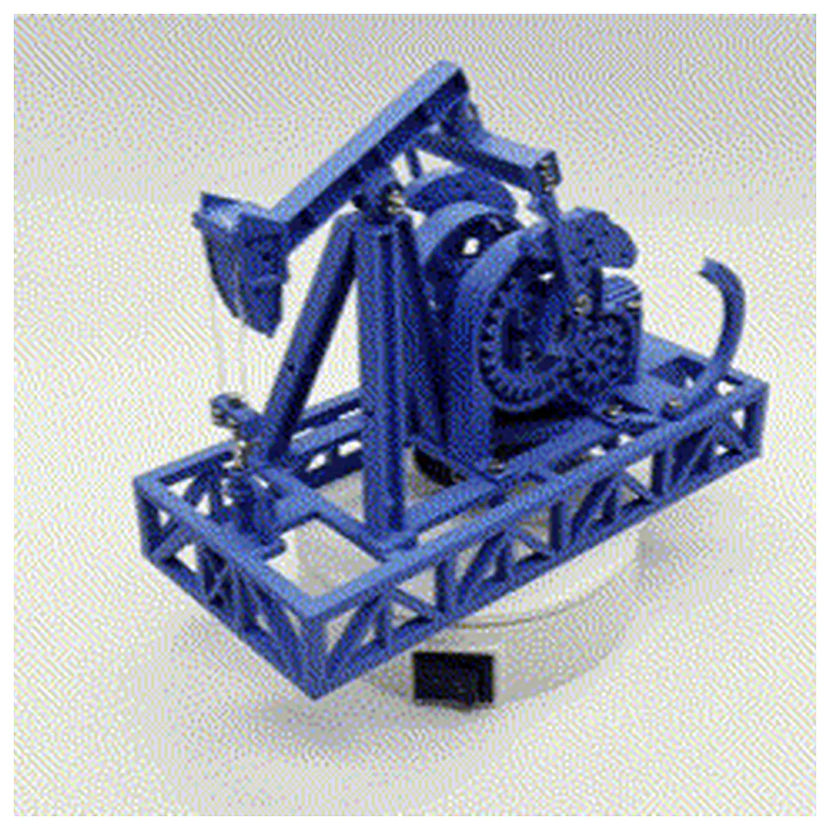 3D Printing Oil Pump Assembly Tool Set Oil Pump Parts 3D Printer Accessories Assembly Printing Tools