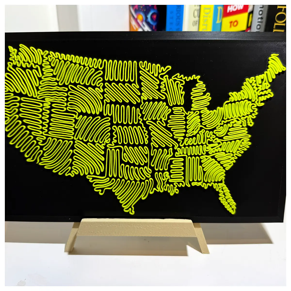 Map Winding Design Map Wall Decor World Map Poster Decorative Wall Art Travel Souvenir Hanging Map Room Decor Gift Collection