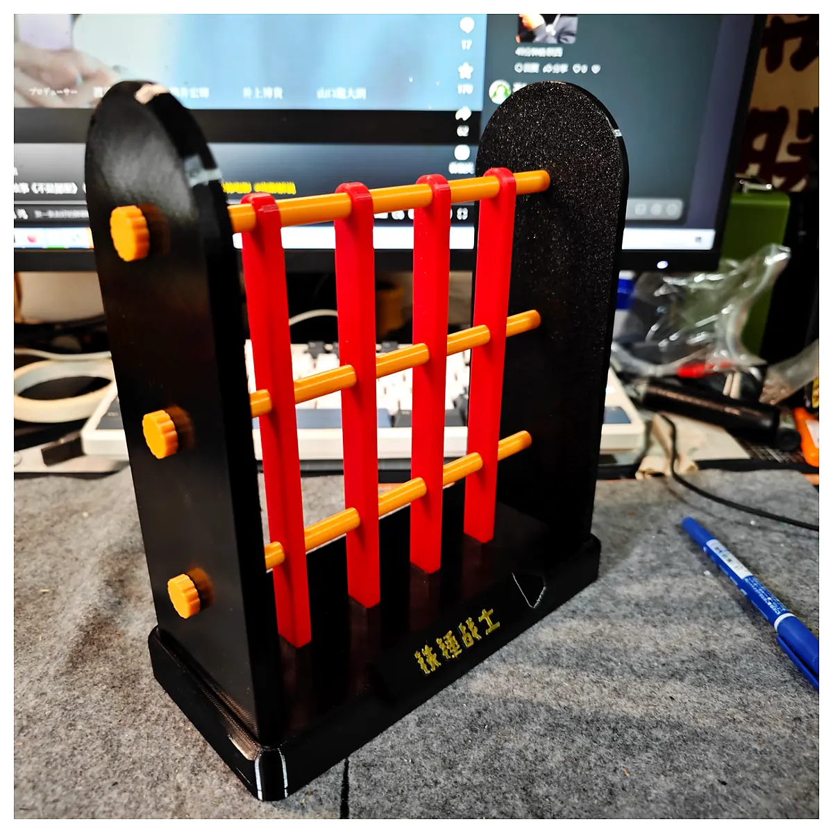 Wudan Core Line Holder Pure Cotton Line Holder Structure Core Line Pure Print Silk Line Holder Accessories Line Tools