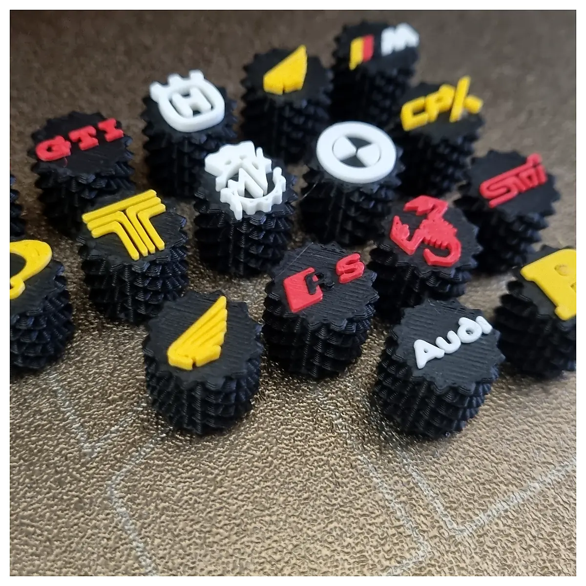 Audi Tire Valve Cap Seal Replacement Repair Car Parts Rubber Seal Valve Cover Automotive