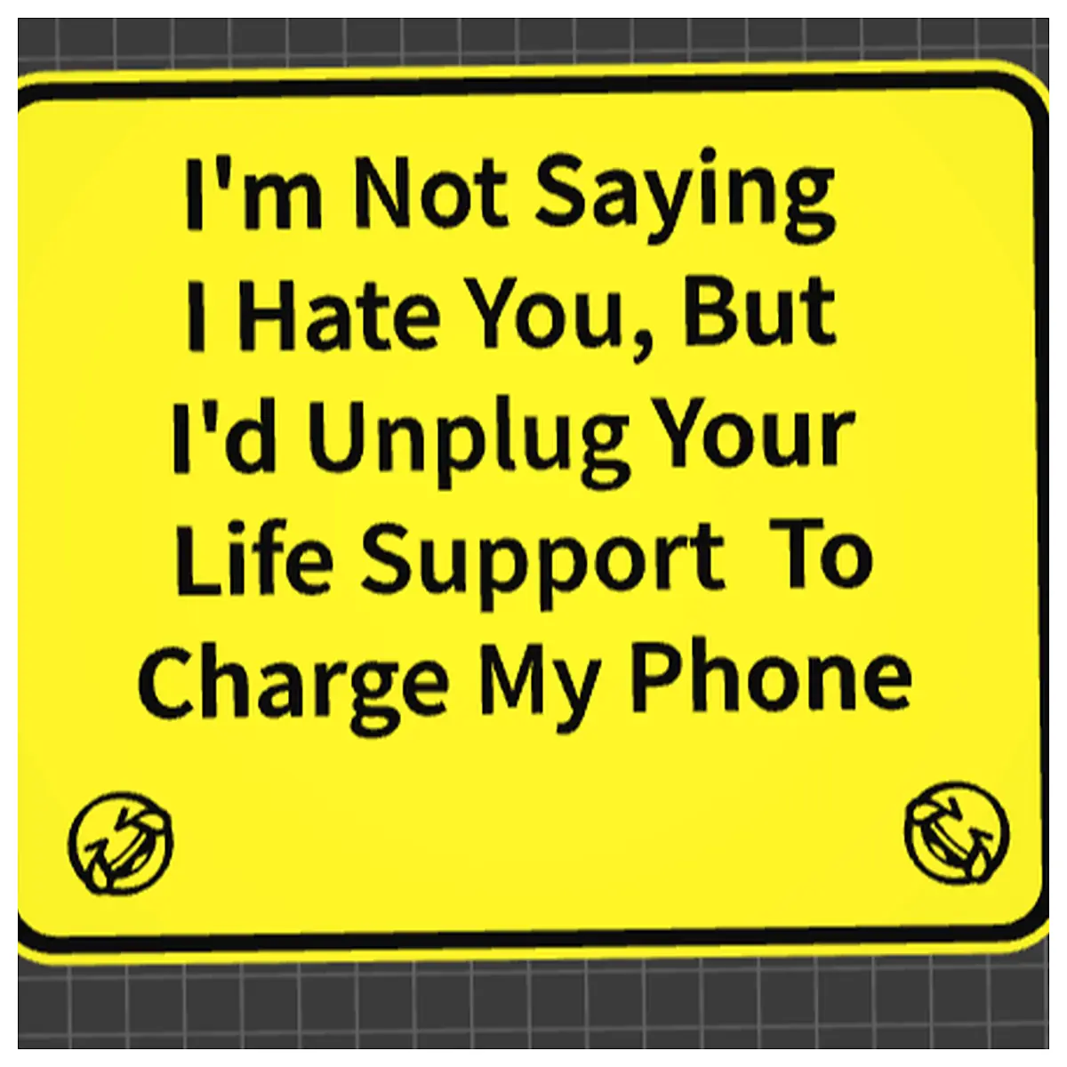 Funny Power Outlet Sign Humorous Power Off Label Joke Wall Decal Office Prank Creative Gift