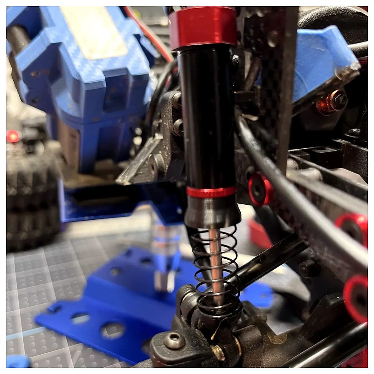 Redcat Ascent Fusion Shock Spring Carrier Replacement Parts Shock Absorber Accessories Spring Carrier Upgrade Repair