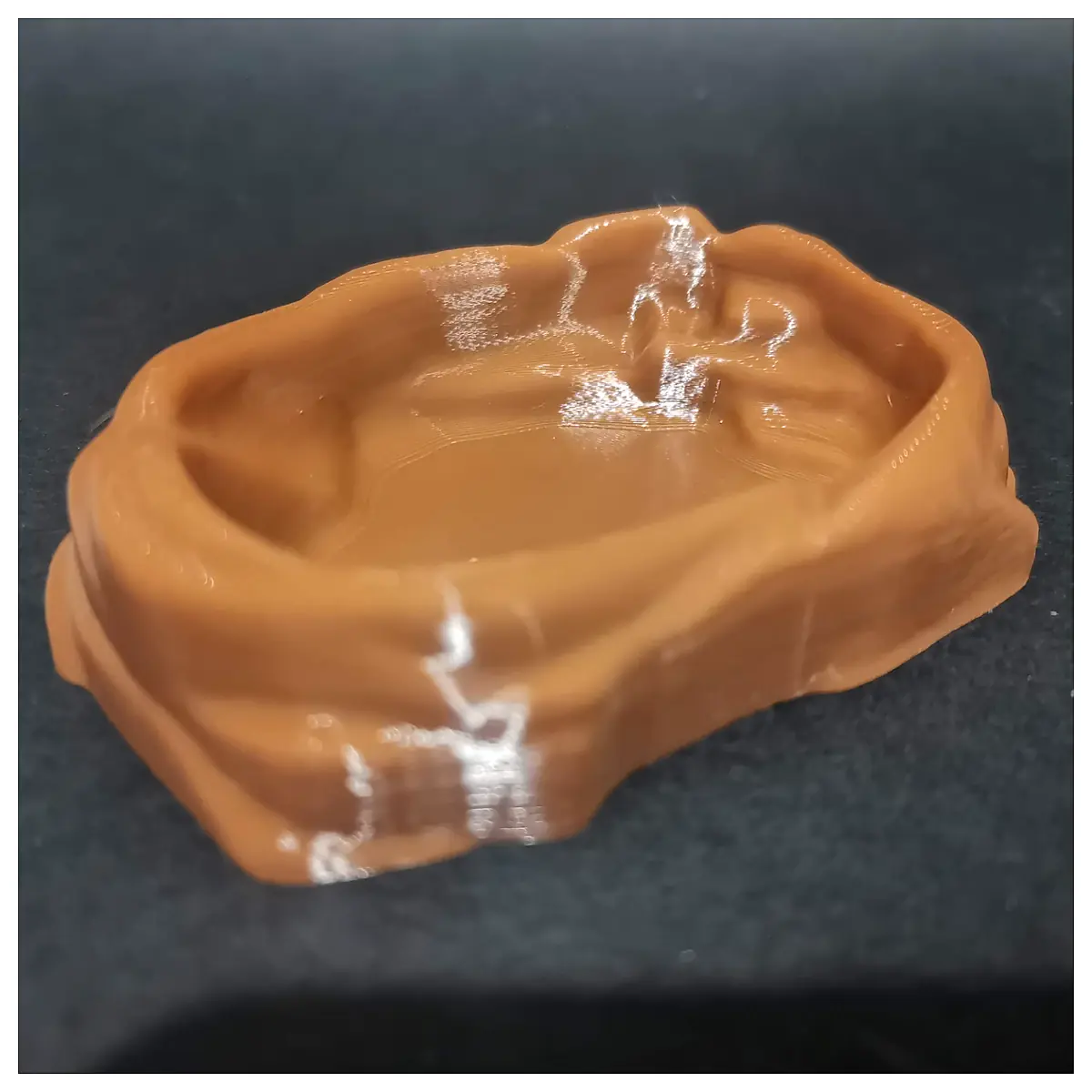 Reptile Bowl Stone Design Pet Bowl Lizard Bowl Feeding Bowl Bowl Reptile Supplies