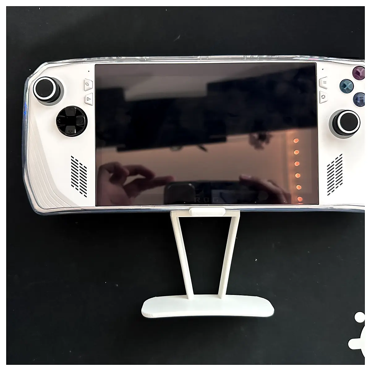 ROG Ally Hand Grip Cover Shockproof Stand Silicone Case Phone Case Compatible with ROG Ally Protection Accessories