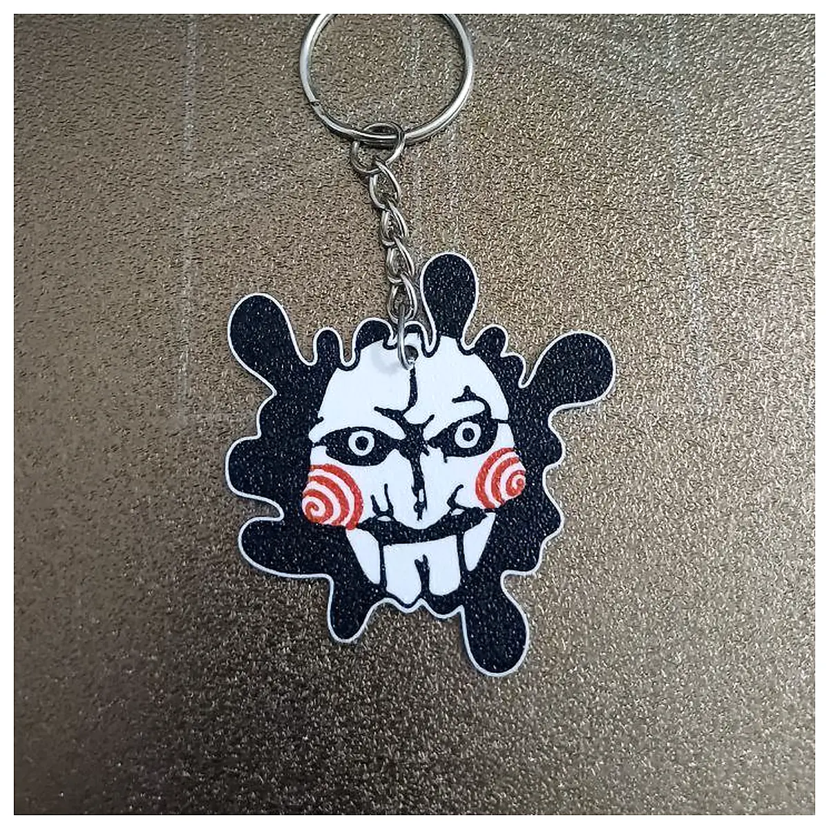 Puzzle Keychain DIY Puzzle Keychain Brain Teaser Puzzle Toy Fun Gift Creative Puzzle Charms