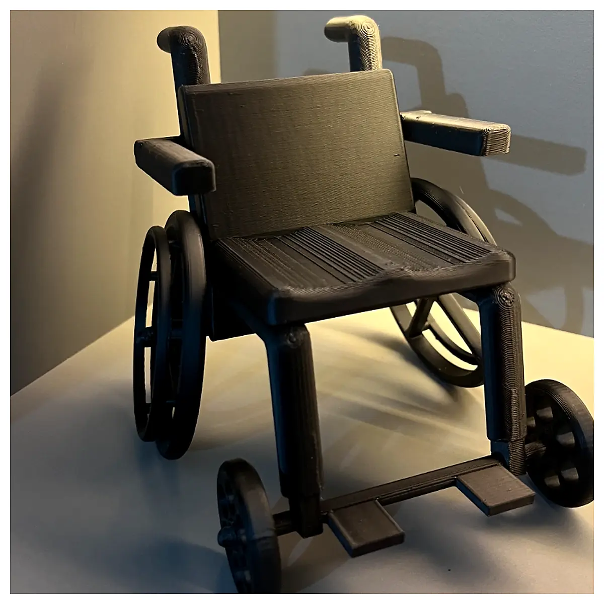 Portable Mini Wheelchair Folding Chair Mobility Aid Wheelchair Senior Disabled Person Seat Assist Device Rehabilitation Supplies