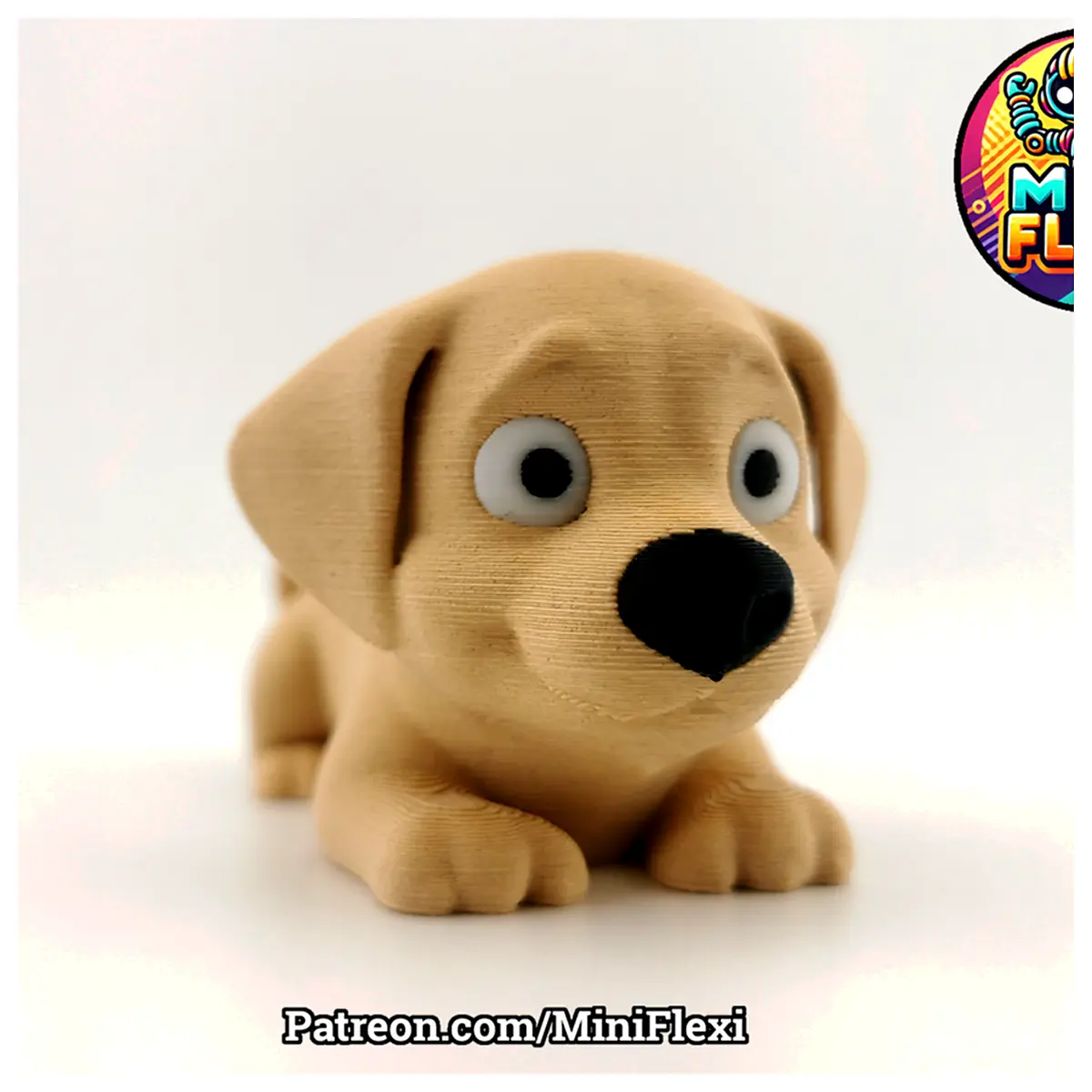 Mobile Mini Labrador Dog Toy Wobbling Pet Interactive Play Training Accessories Indoor Small Dog Puzzle Toy