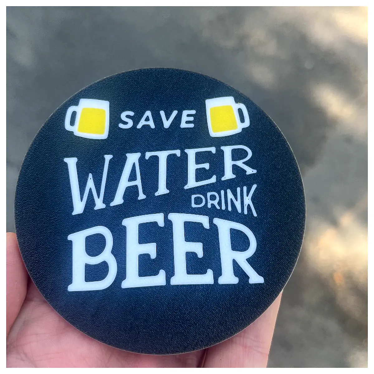 Beer Mats Ice Drink Mats Beer Cup Pads Anti Slip Ice Block Mats Beverage Accessories Beer Lover Supplies