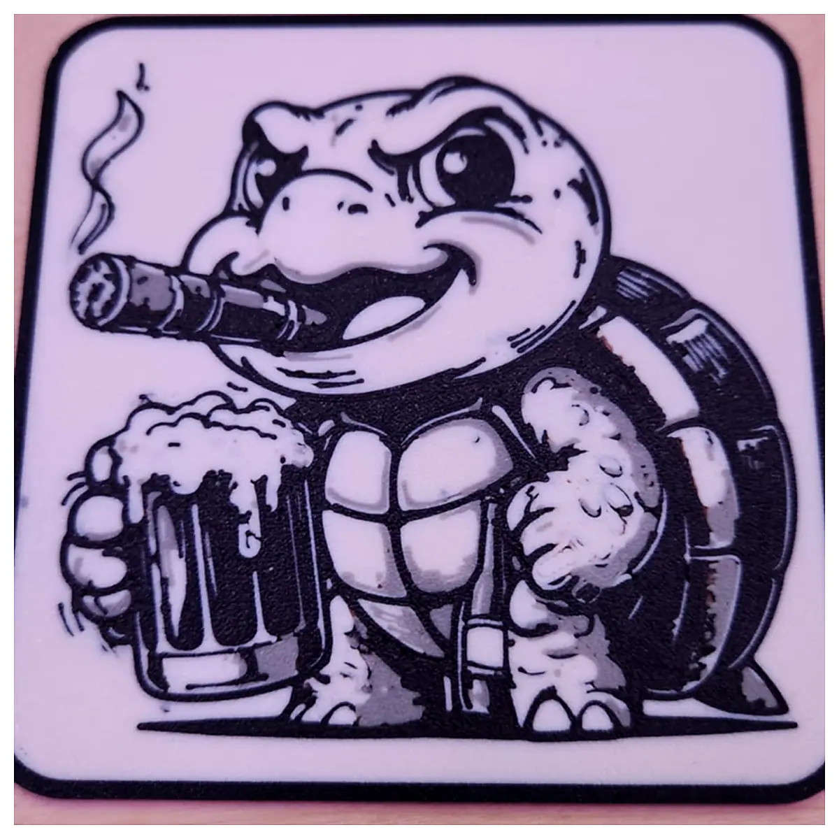Cartoon Cup Cooler Pad Beer Mug Spill Preventer Desktop Drink Accessory Design Ice Holder Drinkware Parts