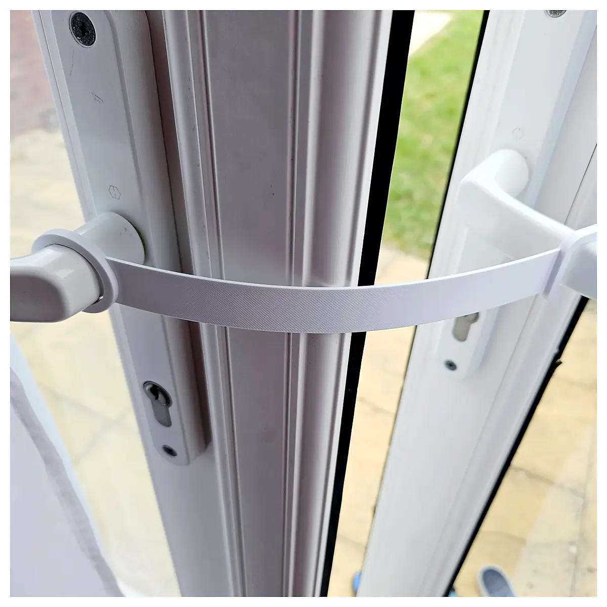 uPVC French Door Latch Lock Mechanism Door Hardware Door Fittings Interior Exterior Door Parts Locking Device