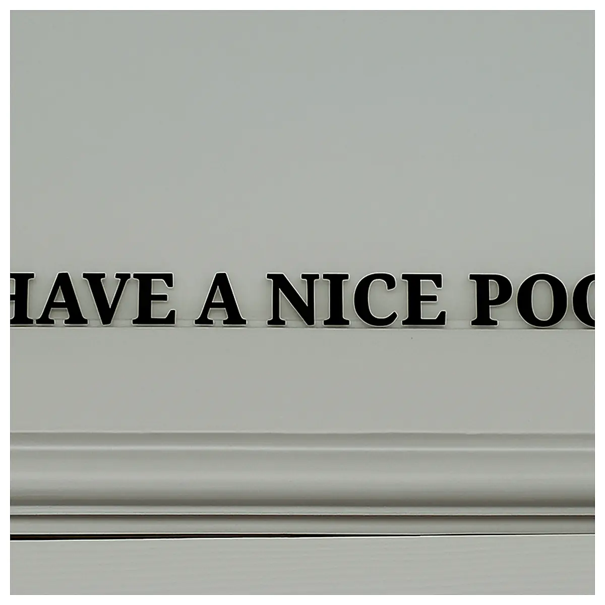 Bathroom Signage Design Creative Fun Decor Wall Stickers Art Gift Decoration Wall Creative