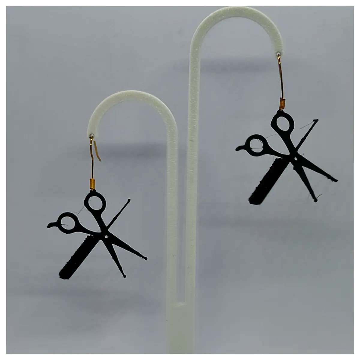 Scissors Art Earrings Women s Style Creative Scissors Earrings Decorative Handmade Earrings Scissors Shape Girlfriend Best Friend Tr