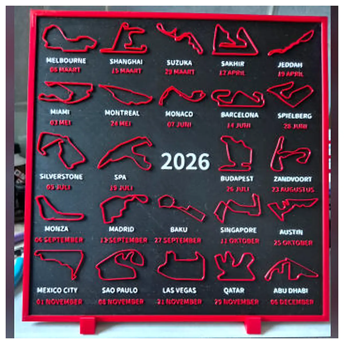 2026 F1 Calendar Race Schedule Dates Track Racing Events Live Streaming F1 Global