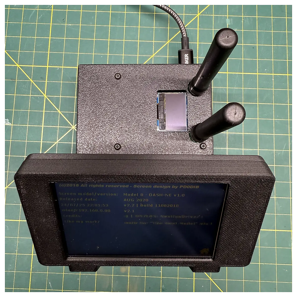 Raspberry Pi 4 B MMDVM Hotspot Nextion Display 35 Inch Wireless Network Signal Booster Smart Home