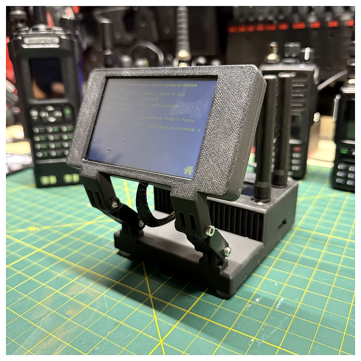 Raspberry Pi 4 B MMDVM Hotspot Nextion Display 35 Inch Wireless Network Signal Booster Smart Home