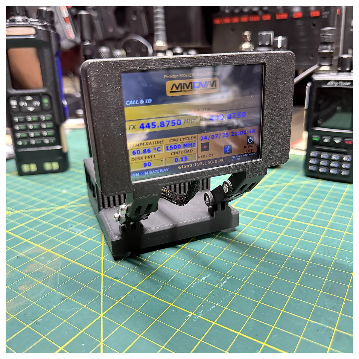 Raspberry Pi 4 B MMDVM Hotspot Nextion Display 35 Inch Wireless Network Signal Booster Smart Home