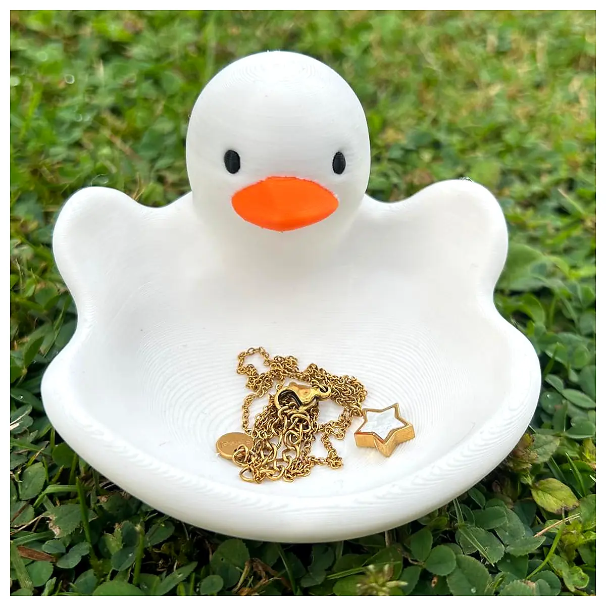 Cute Little Duck Jewelry Box Duck Toy Box Child Gift Box Girls Gift Creative Storage Box Baby Toy Chest Toy Organizer