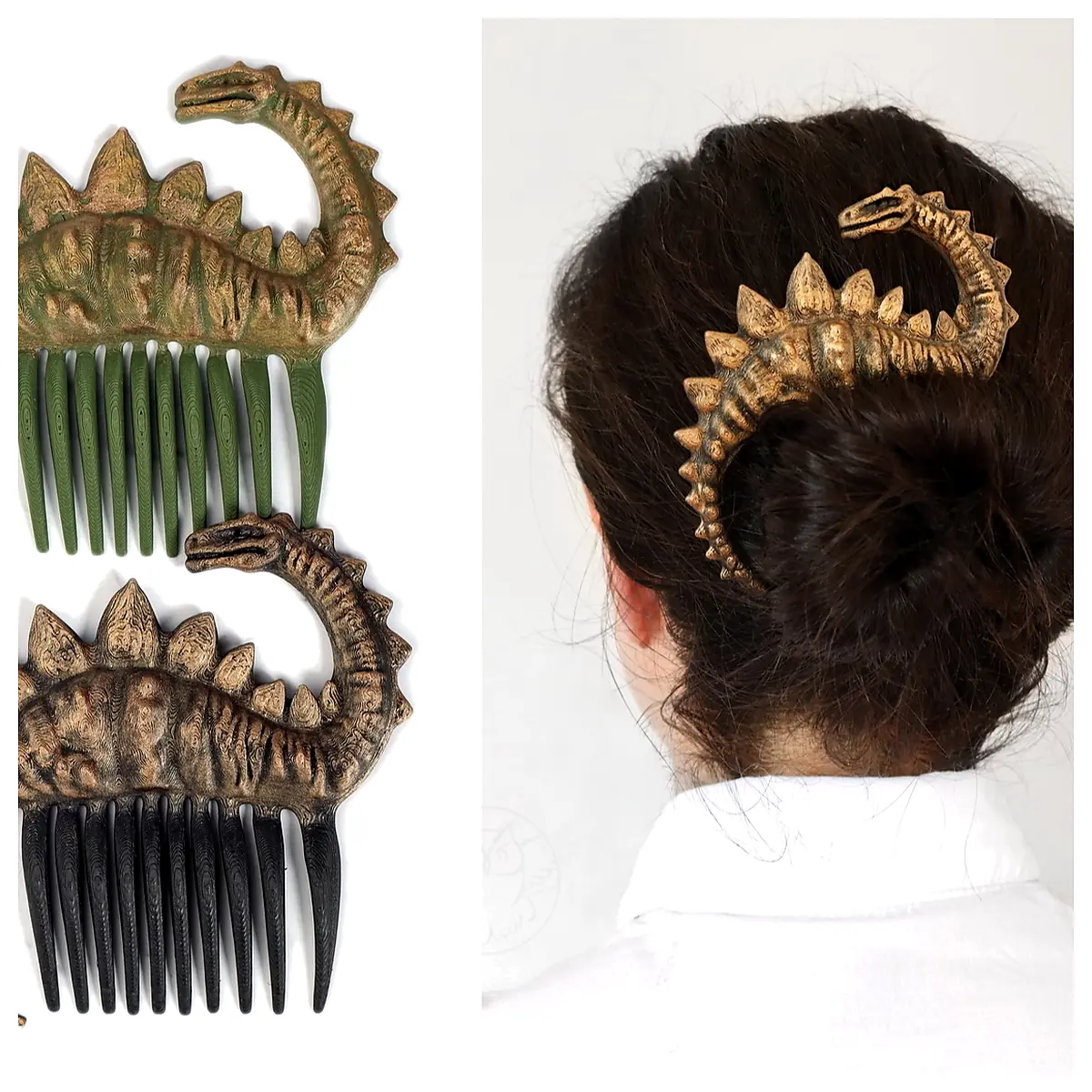Dinosaur Hair Comb Kids Toy Comb Styling Comb Educational Toys Hair Comb