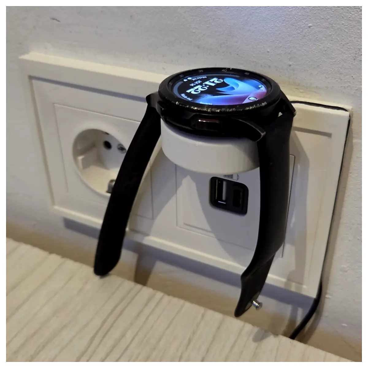 Wireless Charging Watch Stand Phone Charger Desk Stand Smartwatch Holder Stable Support Fast Charging