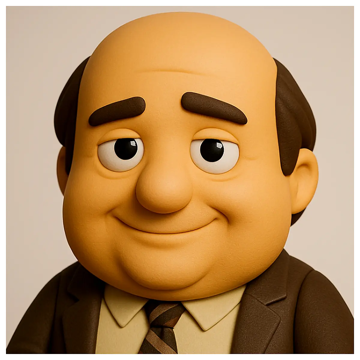 Kevin Malone The Office Model Figurine Cute Cartoon Desk Decor Accessory Office Decoration Scene Props
